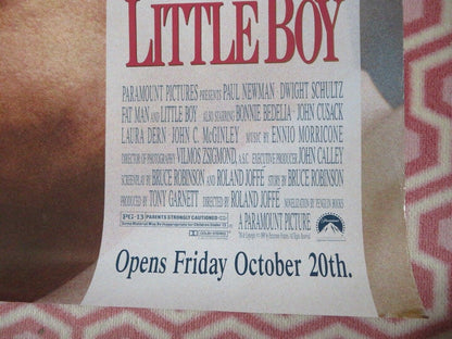 FAT MAN AND LITTLE BOY ONE SHEET ROLLED POSTER PAUL NEWMAN 1989 Movie posters