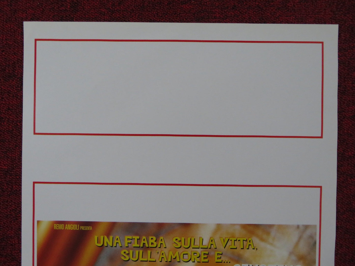 FATE UN BEL SORRISO ITALIAN LOCANDINA POSTER CLAUDIA PANDOLFI G. DURANO 2000 Rendezvous Cinema Movie posters