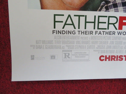 FATHER FIGURES US ONE SHEET ROLLED POSTER ROBERT MELLO ED HELMS 2017 Movie posters