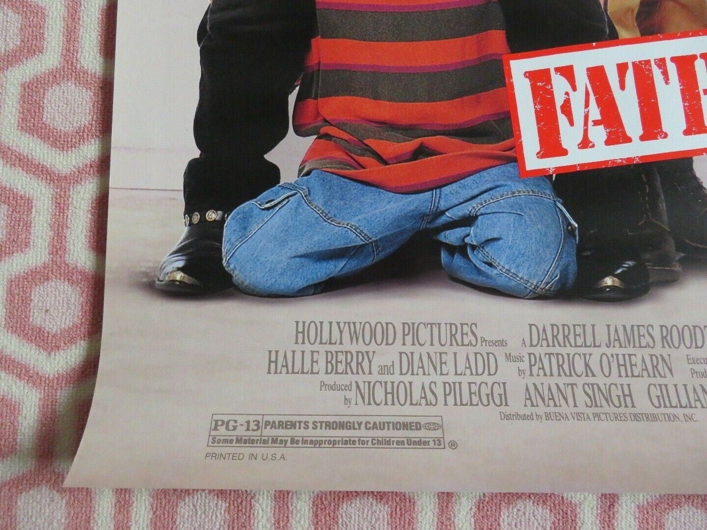 FATHER HOOD US ONE SHEET ROLLED POSTER PATRICK SWAYZE 1993 - Rendezvous Cinema