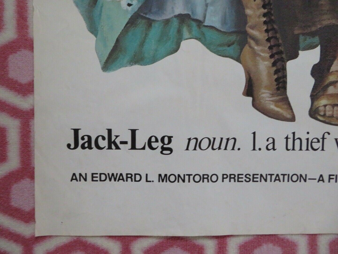 FATHER JACKLEG / STING OF THE WEST US ONE SHEET POSTER JACK PALANCE 1972 Movie posters
