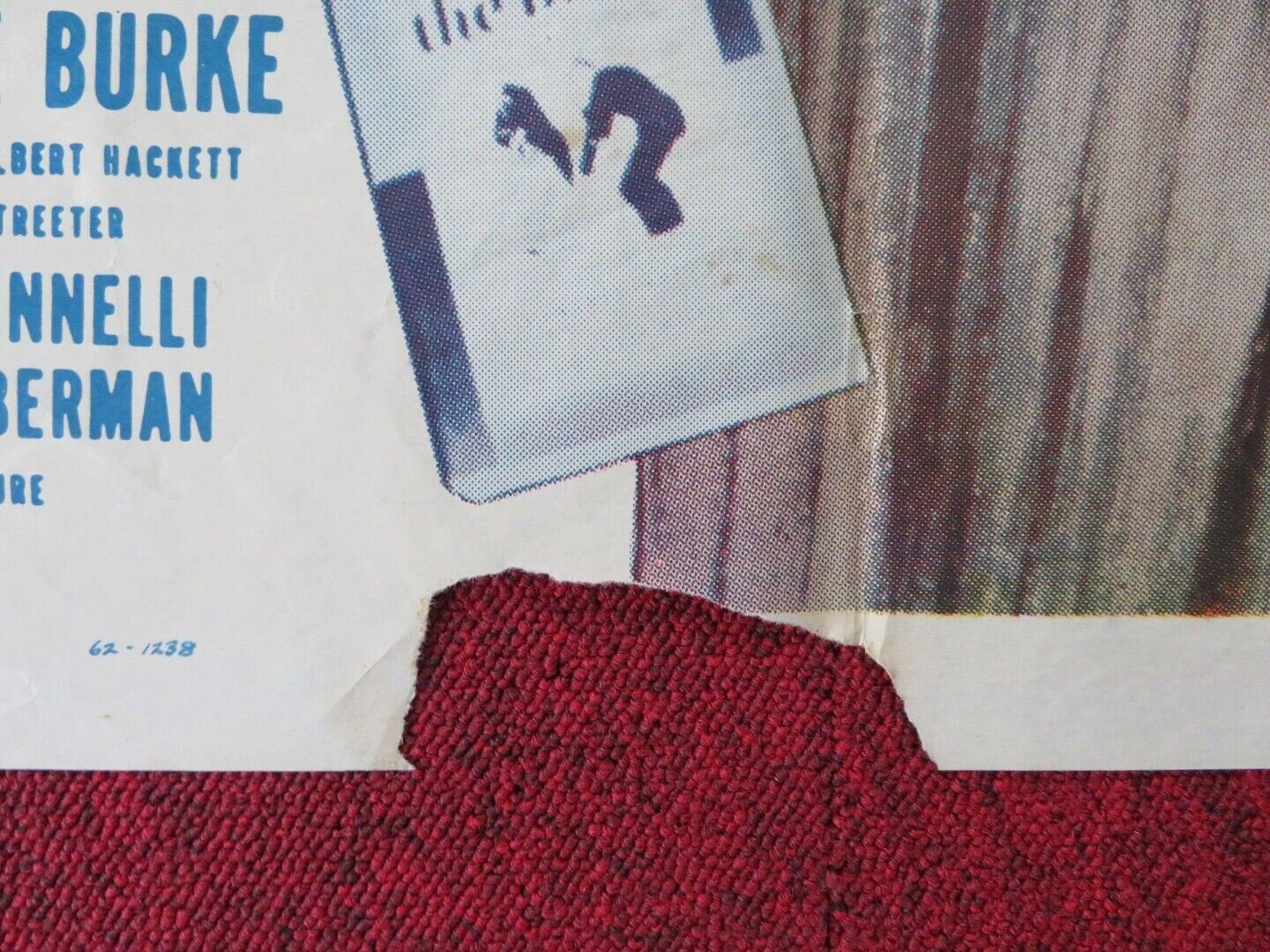 FATHER OF THE BRIDE FOLDED US ONE SHEET POSTER ELIZABETH TAYLOR 1962 Movie posters