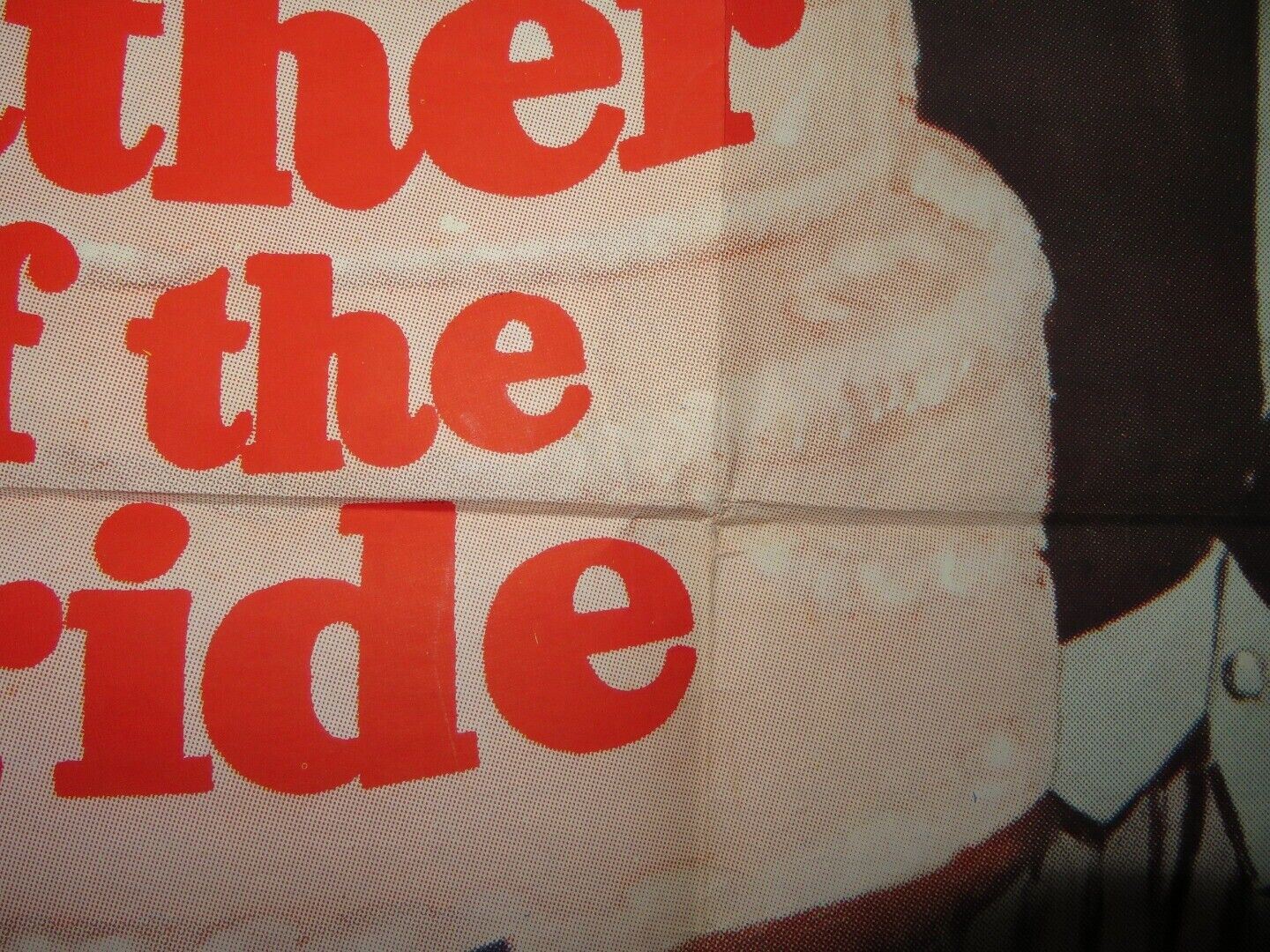 FATHER OF THE BRIDE FOLDED US ONE SHEET POSTER ELIZABETH TAYLOR 1962 Movie posters