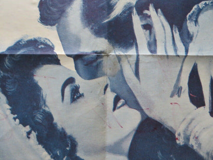 FATHER OF THE BRIDE FOLDED US ONE SHEET POSTER ELIZABETH TAYLOR 1962 Movie posters