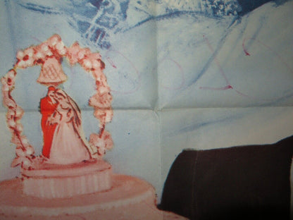 FATHER OF THE BRIDE FOLDED US ONE SHEET POSTER ELIZABETH TAYLOR 1962 Movie posters