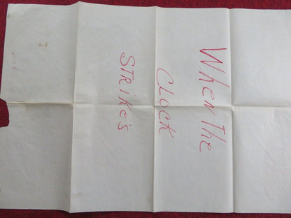 FATHER OF THE BRIDE FOLDED US ONE SHEET POSTER ELIZABETH TAYLOR 1962 Movie posters