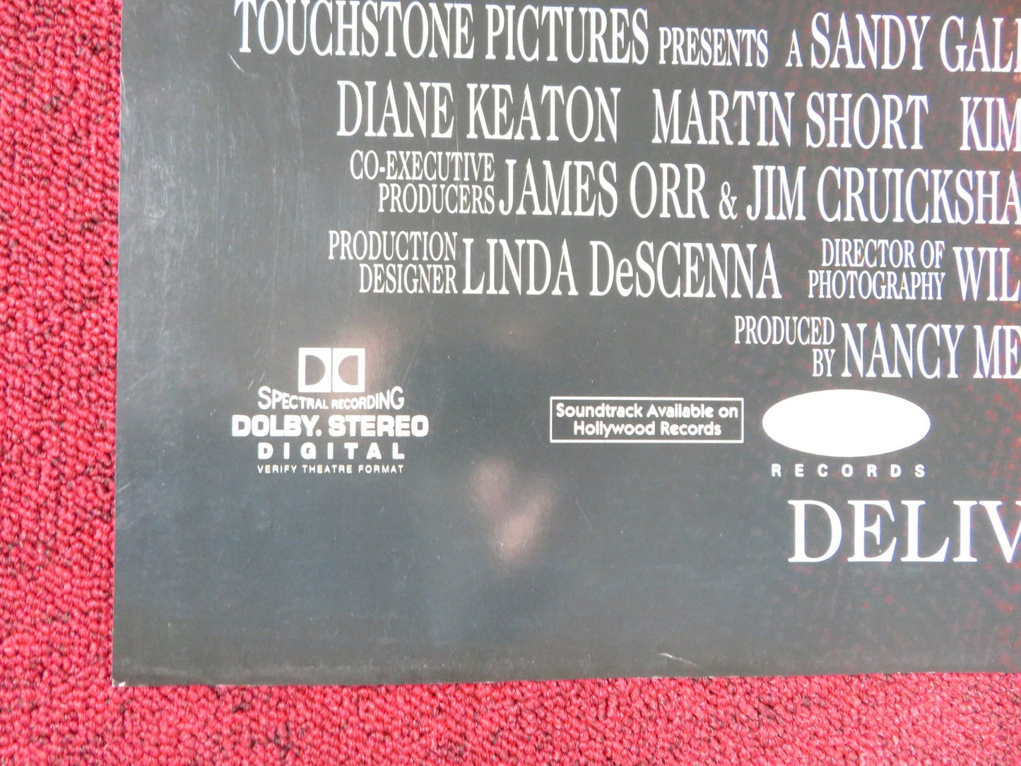 FATHER OF THE BRIDE PART II FOLDED US ONE SHEET POSTER STEVE MARTIN KEATON 1995 Rendezvous Cinema Movie posters