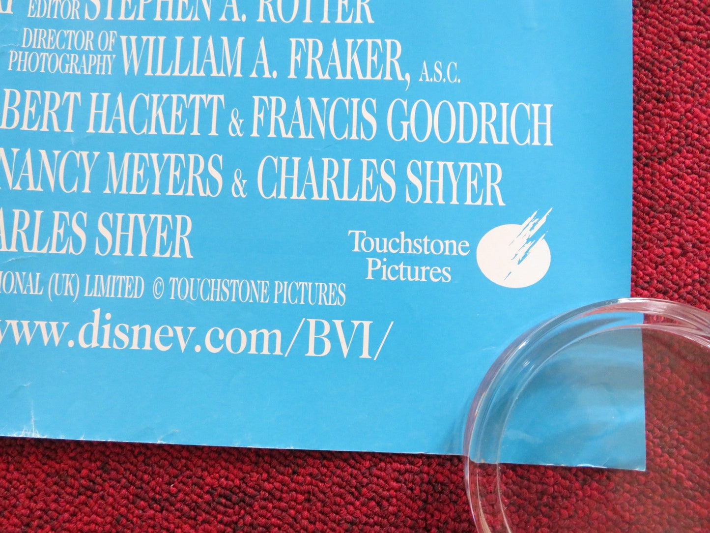 FATHER OF THE BRIDE PART II UK QUAD ROLLED POSTER STEVE MARTIN DIANE KEATON 1995 Rendezvous Cinema Movie posters