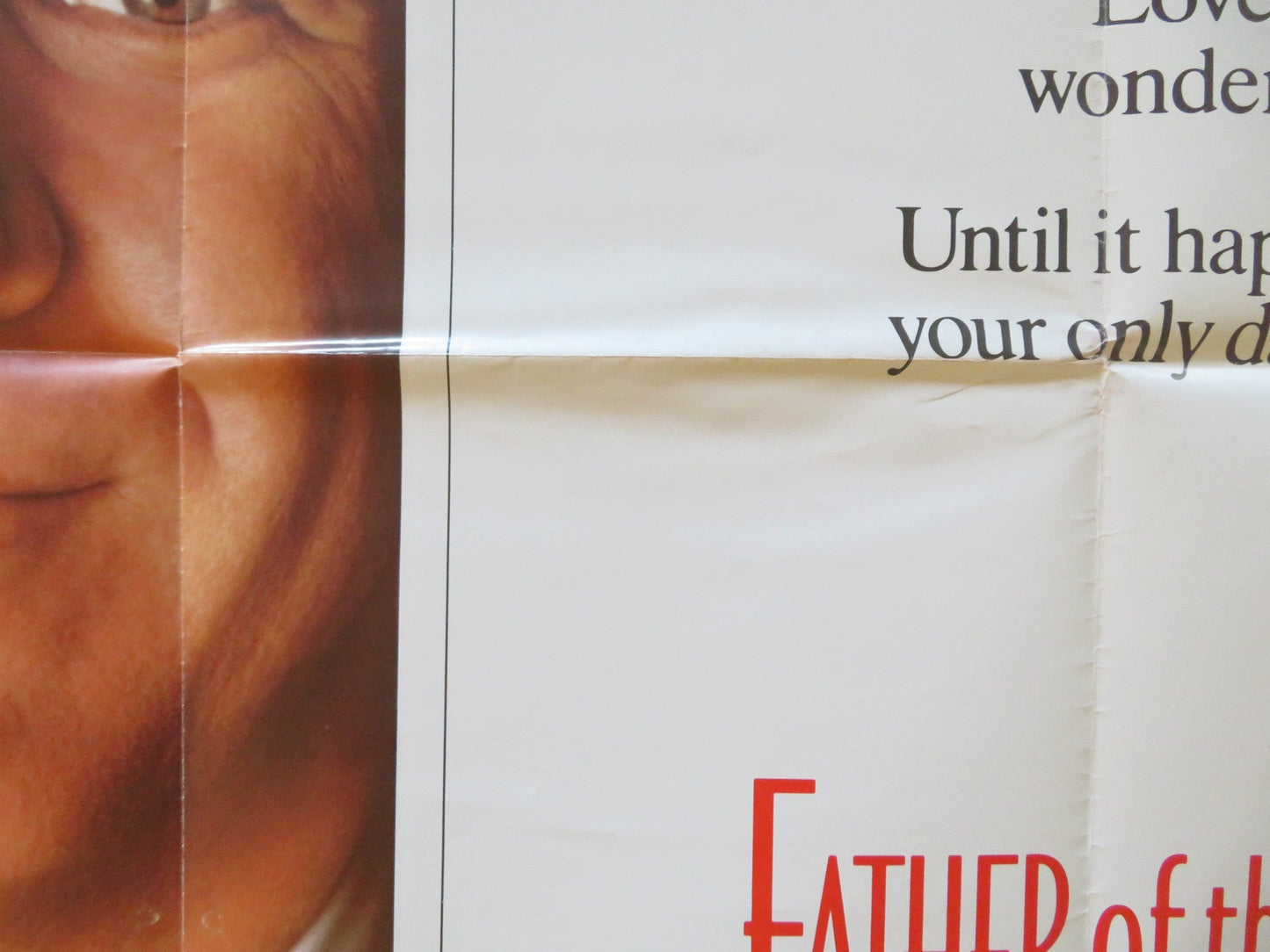 FATHER OF THE BRIDE UK QUAD POSTER FOLDED STEVE MARTIN DIANE KEATON 1991 Rendezvous Cinema Movie posters