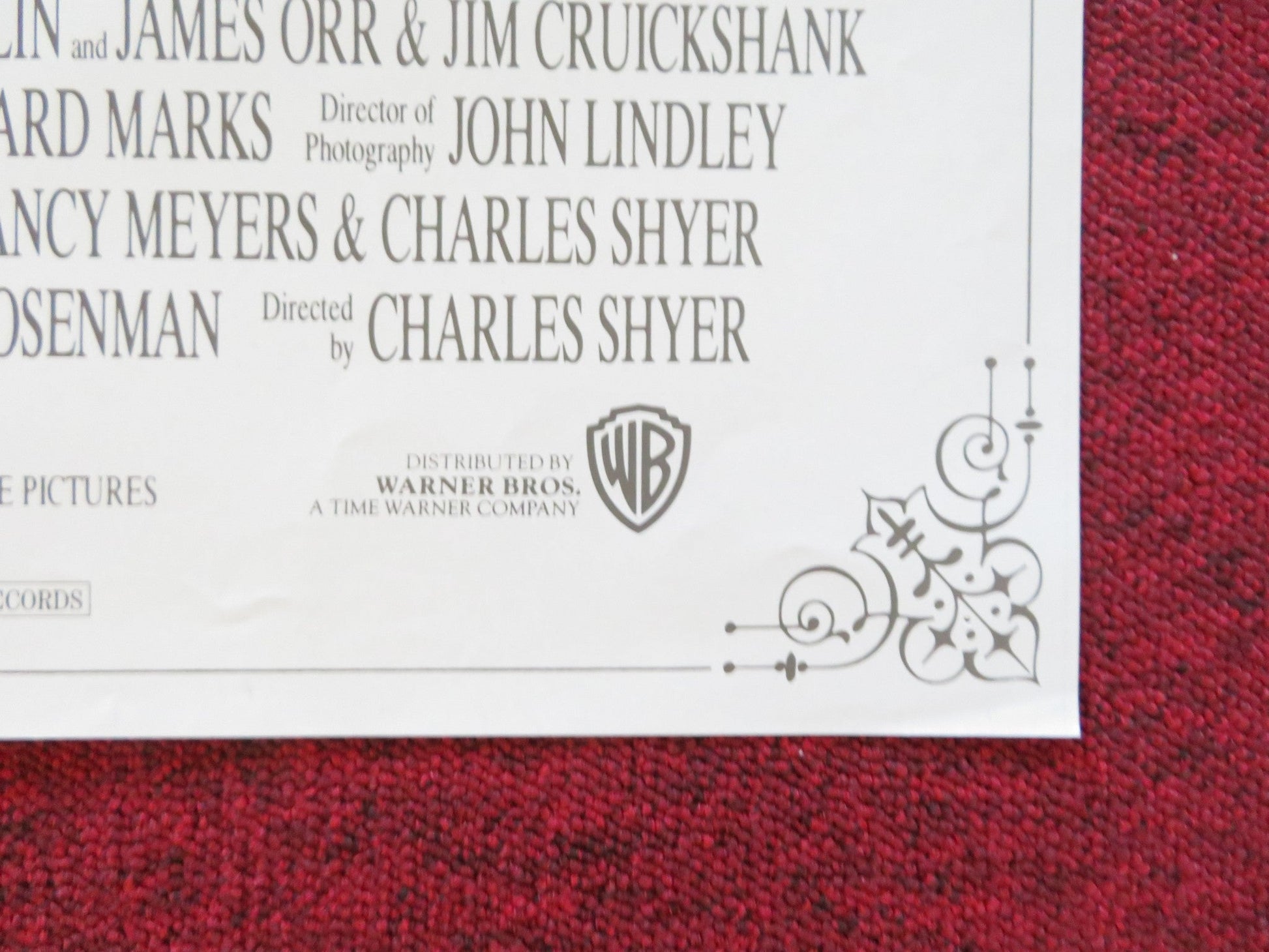 FATHER OF THE BRIDE UK QUAD POSTER FOLDED STEVE MARTIN DIANE KEATON 1991 Rendezvous Cinema Movie posters