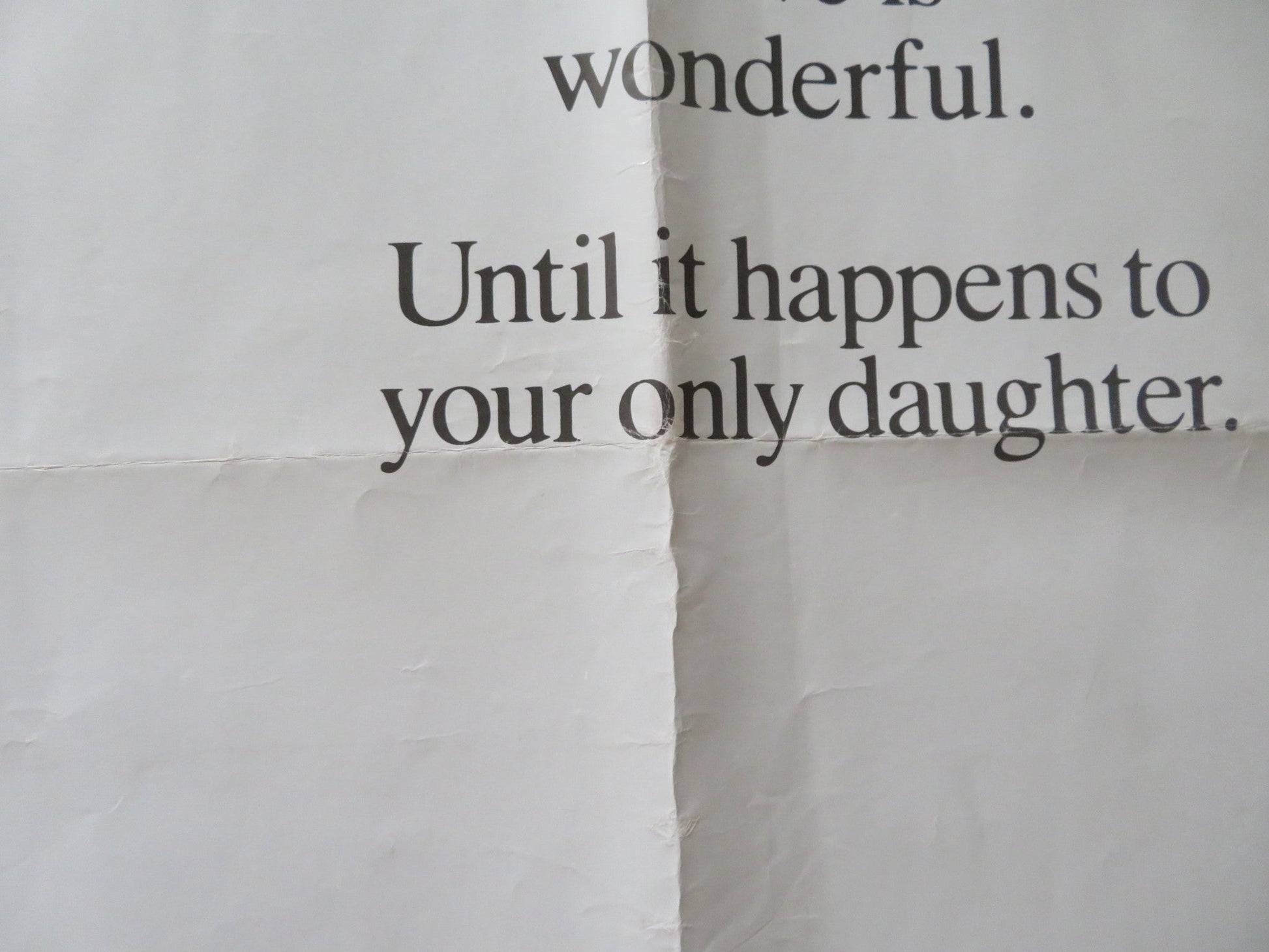 FATHER OF THE BRIDE UK QUAD ROLLED POSTER STEVE MARTIN DIANE KEATON 1991 Rendezvous Cinema Movie posters