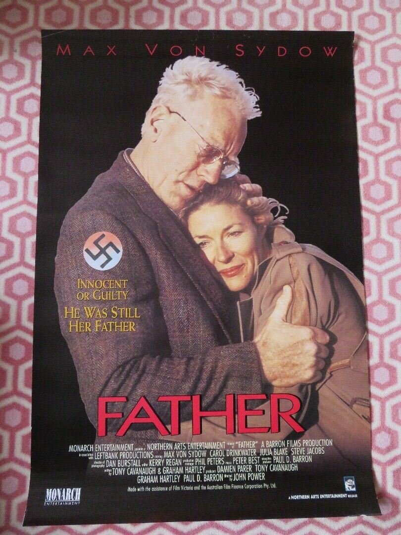 FATHER US ONE SHEET ROLLED POSTER MARK VON SYDOW 1990 Movie posters