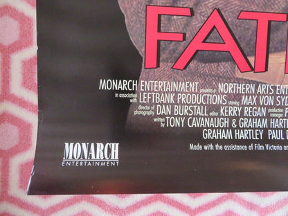 FATHER US ONE SHEET ROLLED POSTER MARK VON SYDOW 1990 Movie posters