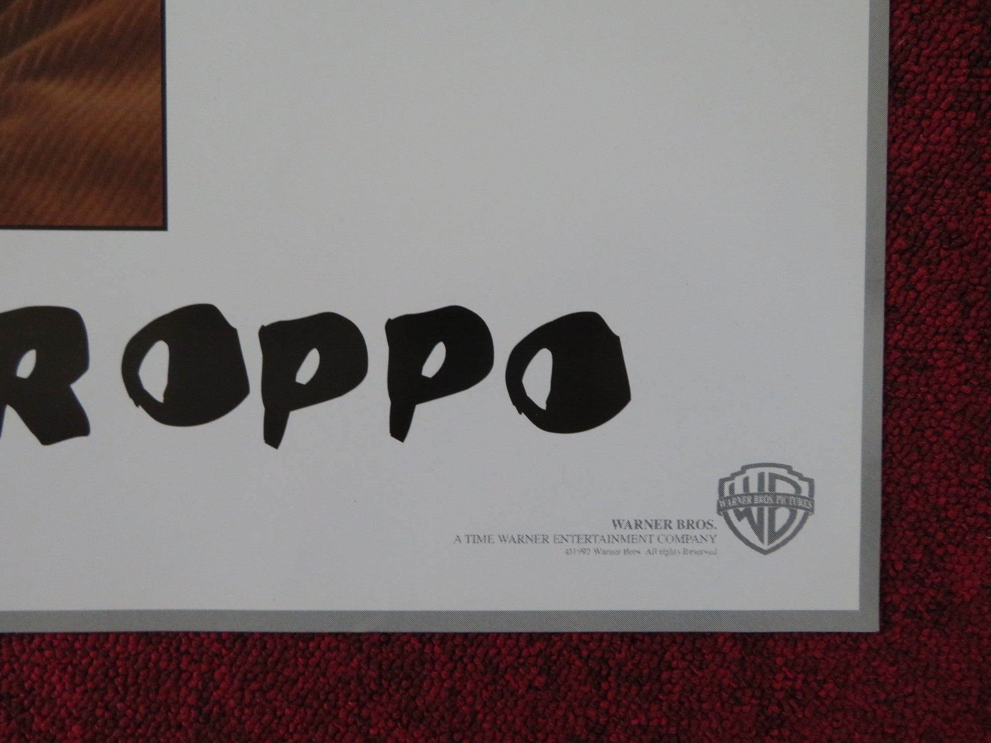 FATHER'S DAY - B ITALIAN FOTOBUSTA POSTER ROBIN WILLIAMS BILLY CRYSTAL 1997 Rendezvous Cinema Movie posters