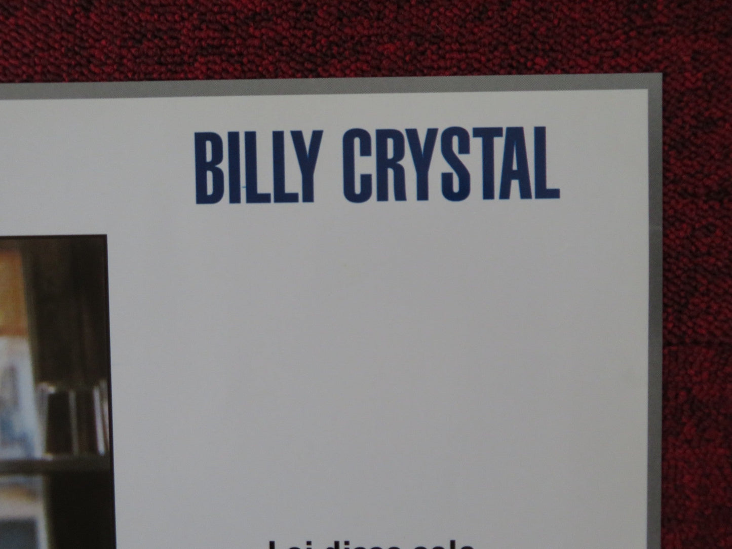 FATHER'S DAY - C ITALIAN FOTOBUSTA POSTER ROBIN WILLIAMS BILLY CRYSTAL 1997 Rendezvous Cinema Movie posters