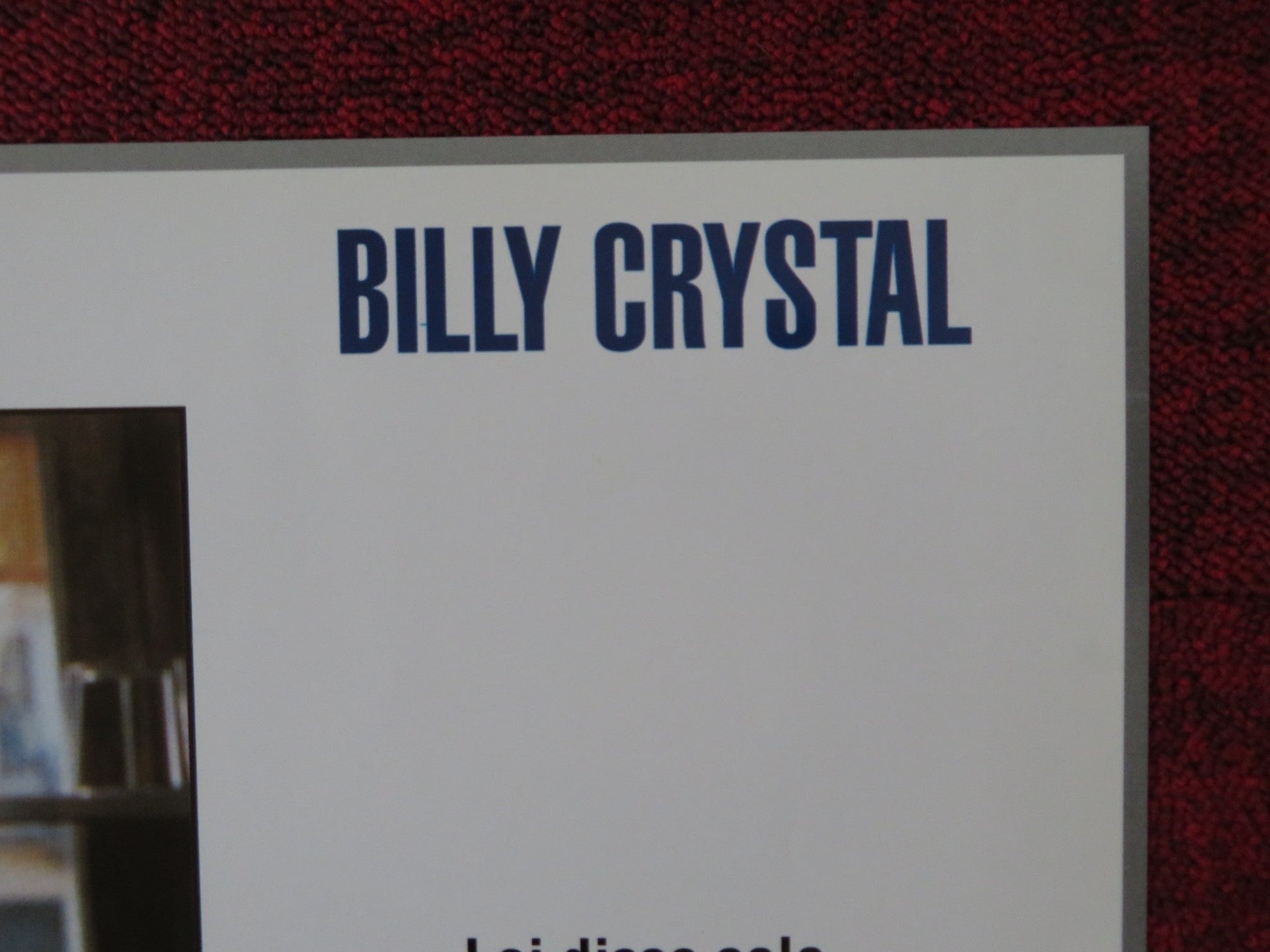 FATHER'S DAY - C ITALIAN FOTOBUSTA POSTER ROBIN WILLIAMS BILLY CRYSTAL 1997 Rendezvous Cinema Movie posters