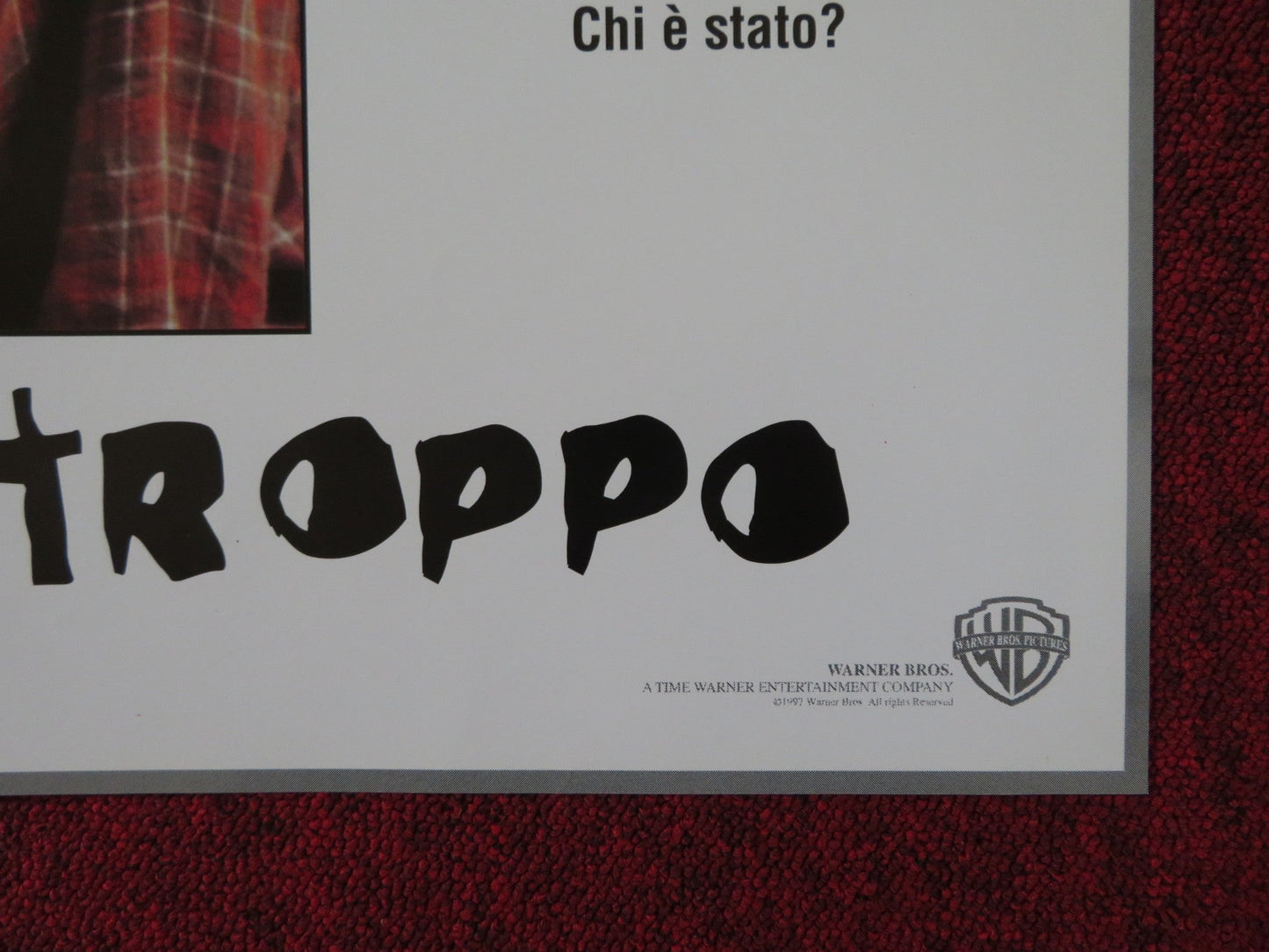 FATHER'S DAY - D ITALIAN FOTOBUSTA POSTER ROBIN WILLIAMS BILLY CRYSTAL 1997 Rendezvous Cinema Movie posters