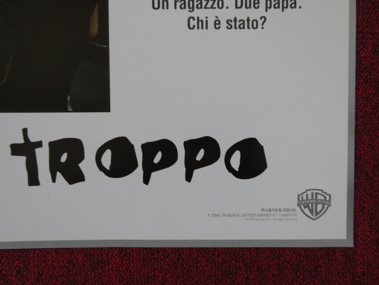 FATHER'S DAY - E ITALIAN FOTOBUSTA POSTER ROBIN WILLIAMS BILLY CRYSTAL 1997 Rendezvous Cinema Movie posters