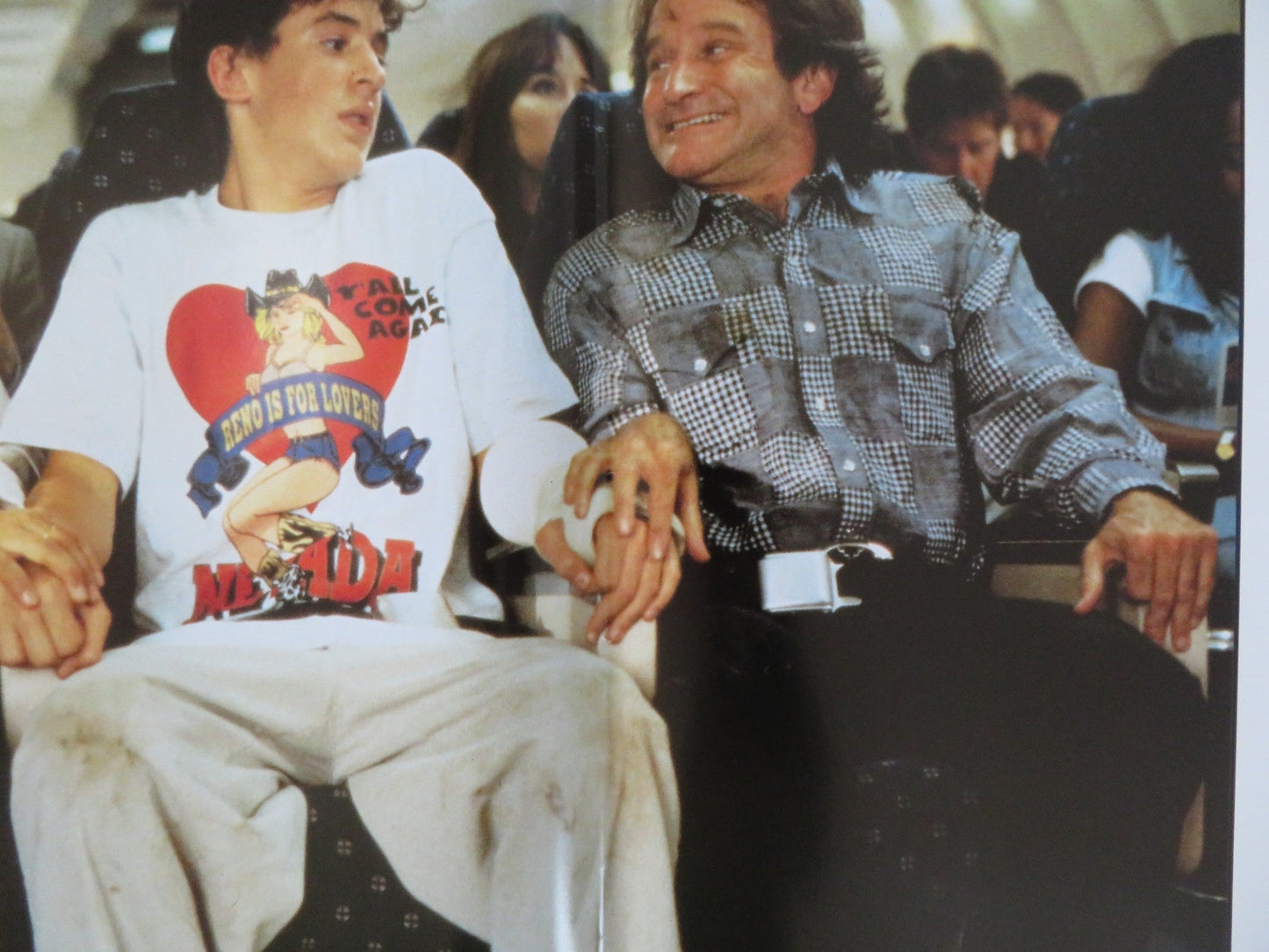 FATHER'S DAY - E ITALIAN FOTOBUSTA POSTER ROBIN WILLIAMS BILLY CRYSTAL 1997 Rendezvous Cinema Movie posters