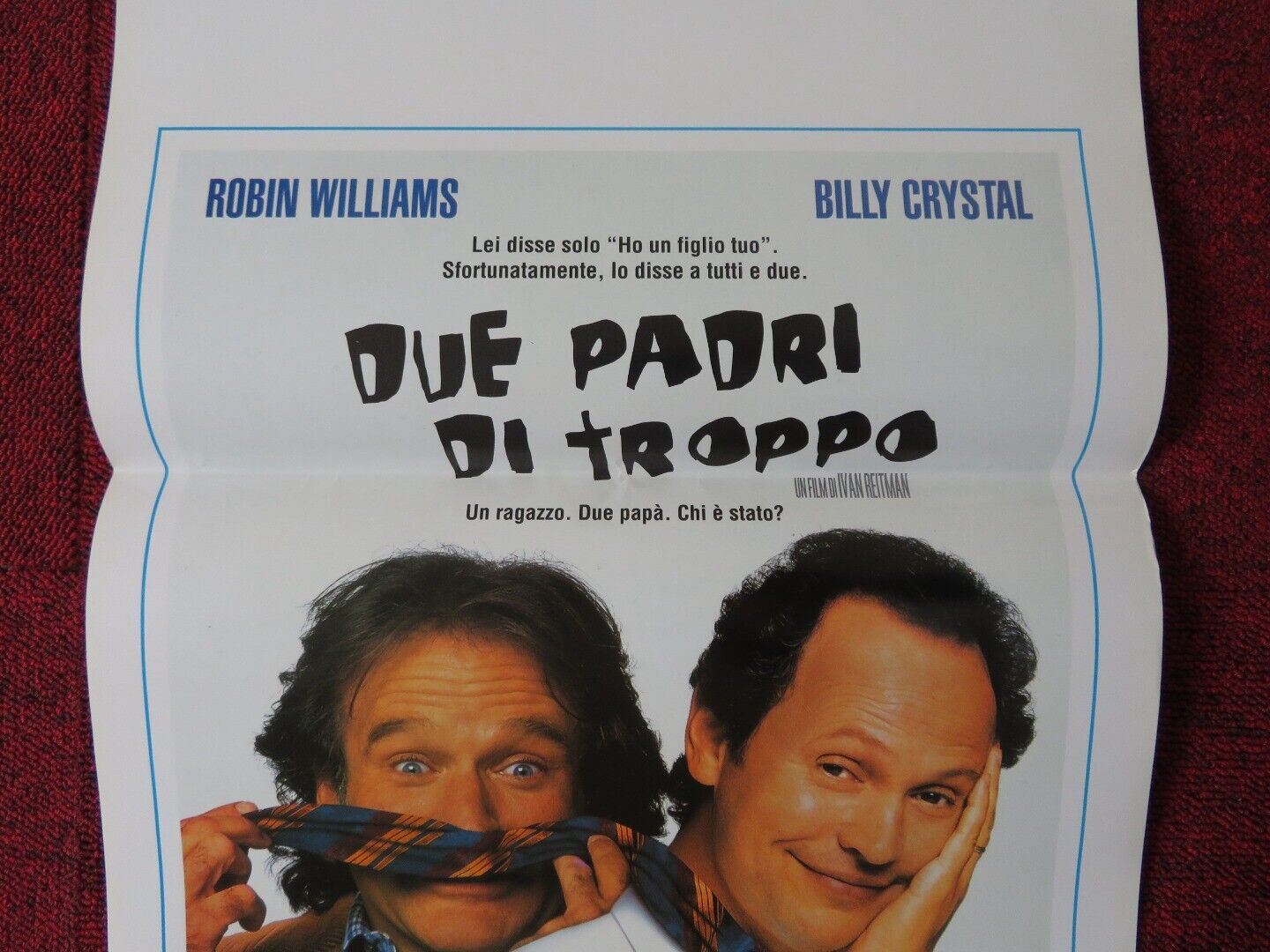 FATHERS' DAY ITALIAN LOCANDINA (27.5"x13") POSTER ROBIN WILLIAMS 1997 Movie posters