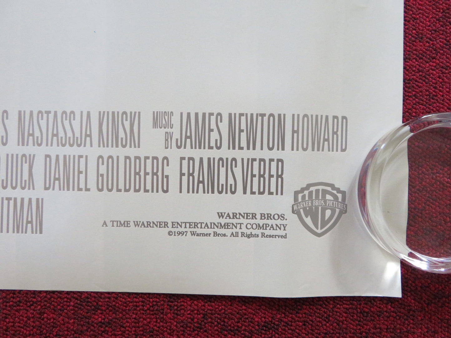 FATHERS' DAY UK QUAD (30"x 40") ROLLED POSTER ROBIN WILLIAMS BILLY CRYSTAL 1997 Rendezvous Cinema Movie posters