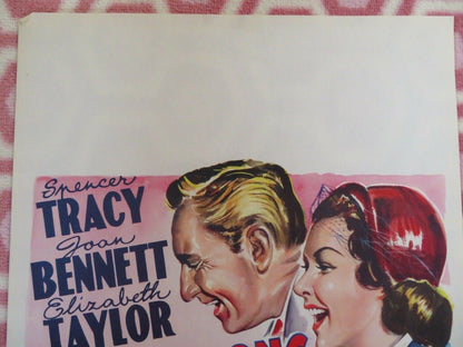 Father's Little Dividend BELGIUM (22"x14.5") POSTER ELIZABETH TAYLOR 1951 Movie posters