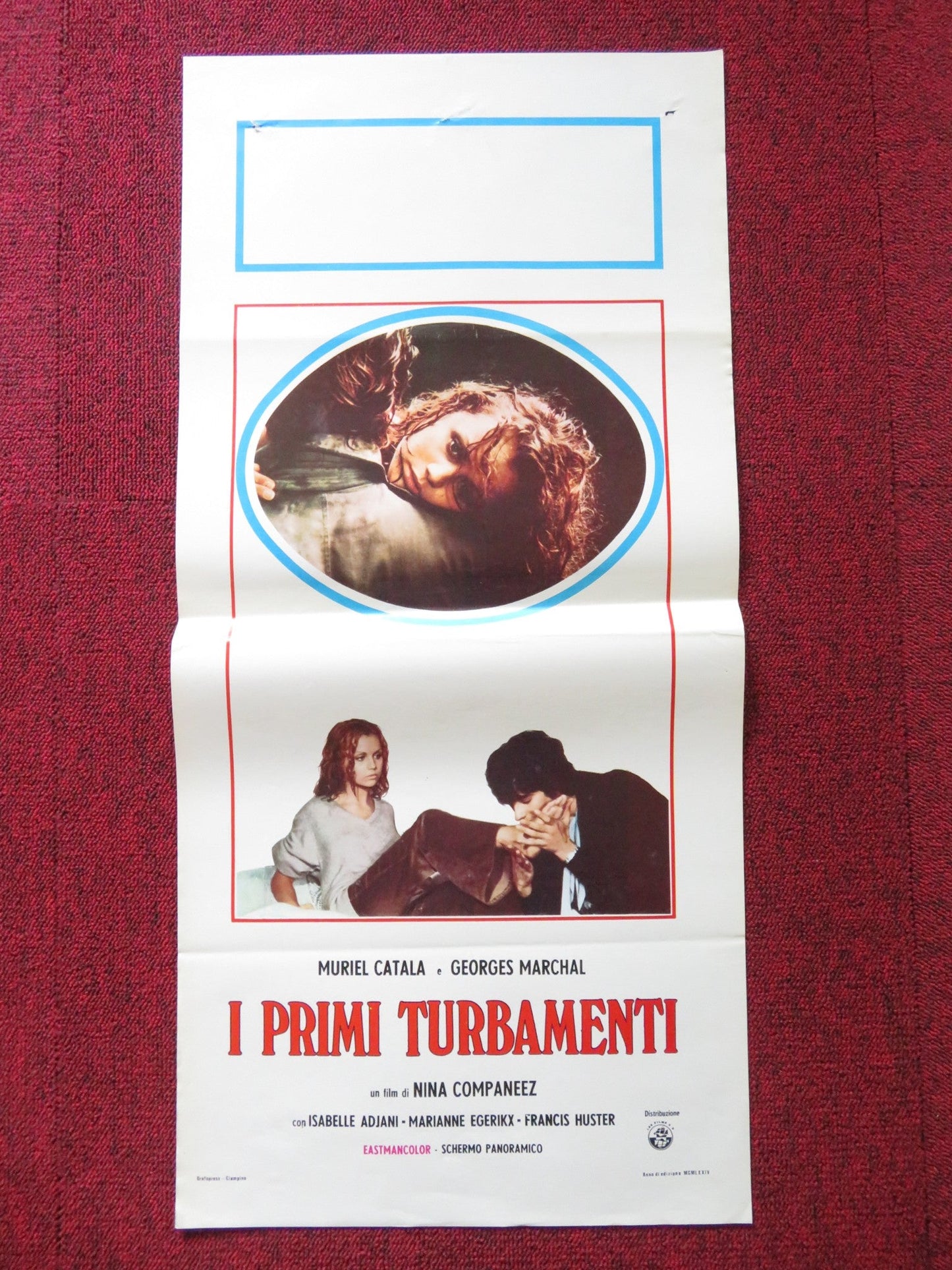 FAUSTINE ET LE BEL ETE ITALIAN LOCANDINA POSTER MURIEL CATALA G. MARCHAL 1972 Rendezvous Cinema Movie posters