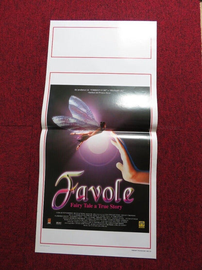 FAVOLE / FAIRY TALE A TRUE STORY ITALIAN LOCANDINA (27.5"x13") POSTER 1998 Movie posters