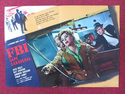 FBI CAPE CANAVERAL - C ITALIAN FOTOBUSTA POSTER JACK KELLY RAY DANTON 1963 Rendezvous Cinema Movie posters