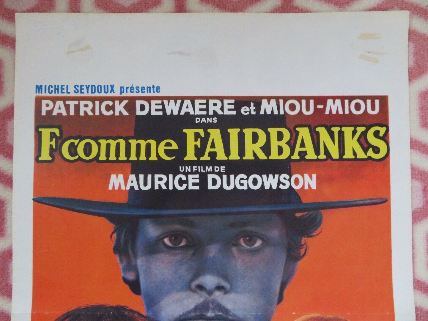 F...COMME FAIRBANKS BELGIUM (21.5"x14.5") POSTER MIOU MIOU PATRICK DEWAERE 1976 Movie posters