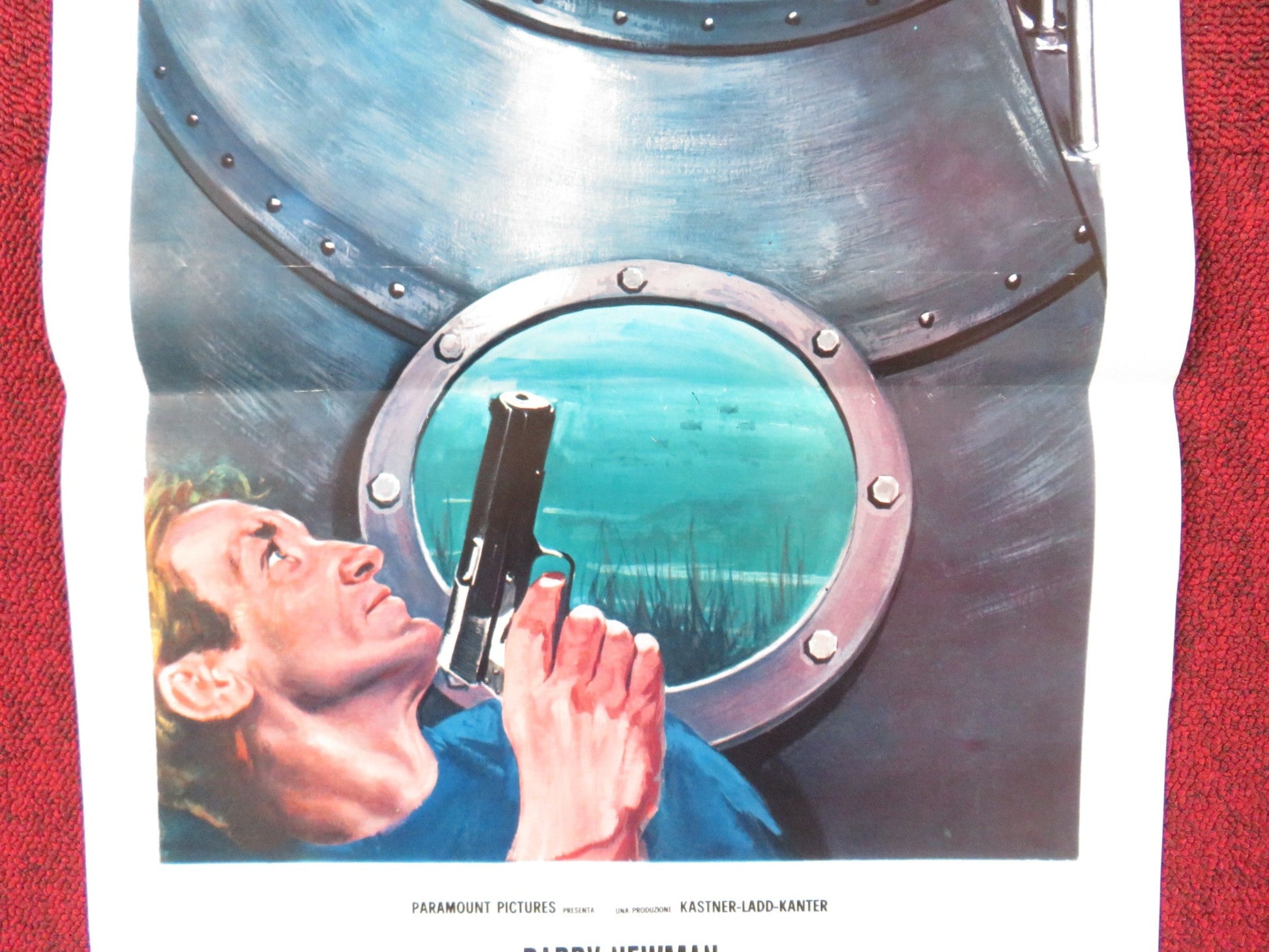 FEAR IS THE KEY ITALIAN LOCANDINA POSTER BARRY NEWMAN SUZY KENDALL 1972 Rendezvous Cinema Movie posters