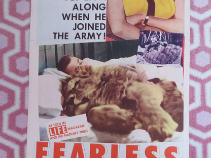 FEARLESS FAGAN US INSERT (14"x 36") POSTER JANET LEIGH CARLETON CARPENTER 1956 Movie posters