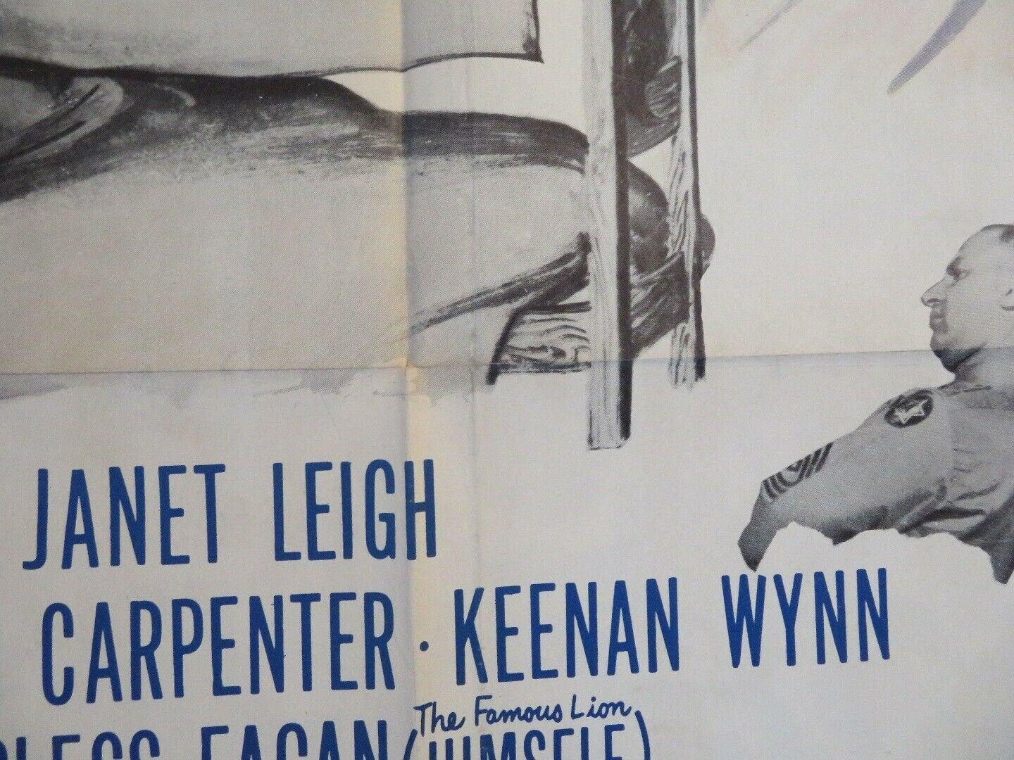 FEARLESS FAGAN US ONE SHEET POSTER LION JANET LEIGH 1952 Rendezvous Cinema Movie posters