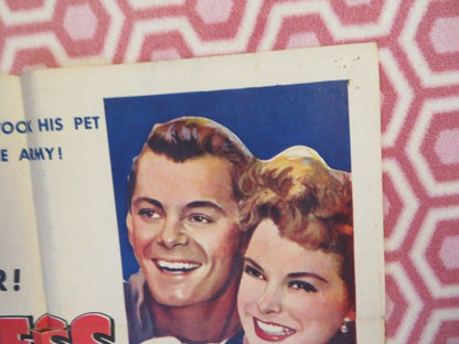 FEARLESS FAGAN US ONE SHEET POSTER LION JANET LEIGH 1952 Rendezvous Cinema Movie posters