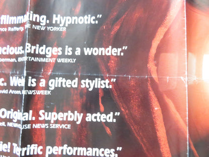 FEARLESS UK QUAD (30"x 40") ROLLED POSTER JEFF BRIDGES ISBAELLA ROSSELLINI 1993 Rendezvous Cinema Movie posters