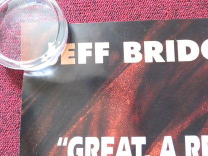 FEARLESS UK QUAD (30"x 40") ROLLED POSTER JEFF BRIDGES ISBAELLA ROSSELLINI 1993 Rendezvous Cinema Movie posters