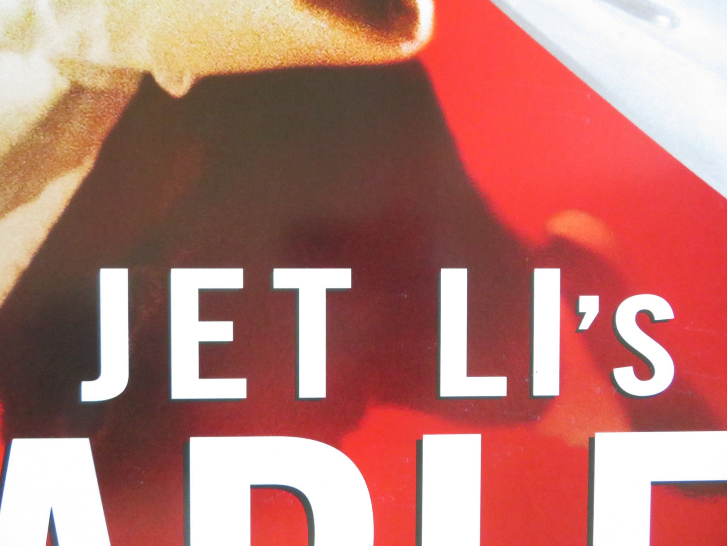 FEARLESS US ONE SHEET ROLLED POSTER JET LI LI SUN YONG DONG 2006 Rendezvous Cinema Movie posters