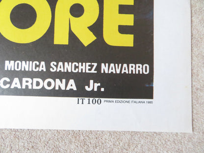FEBBRE D'AMORE ITALIAN 2 FOGLIO POSTER LUCERO LUIS MIGUEL 1985 Rendezvous Cinema Movie posters