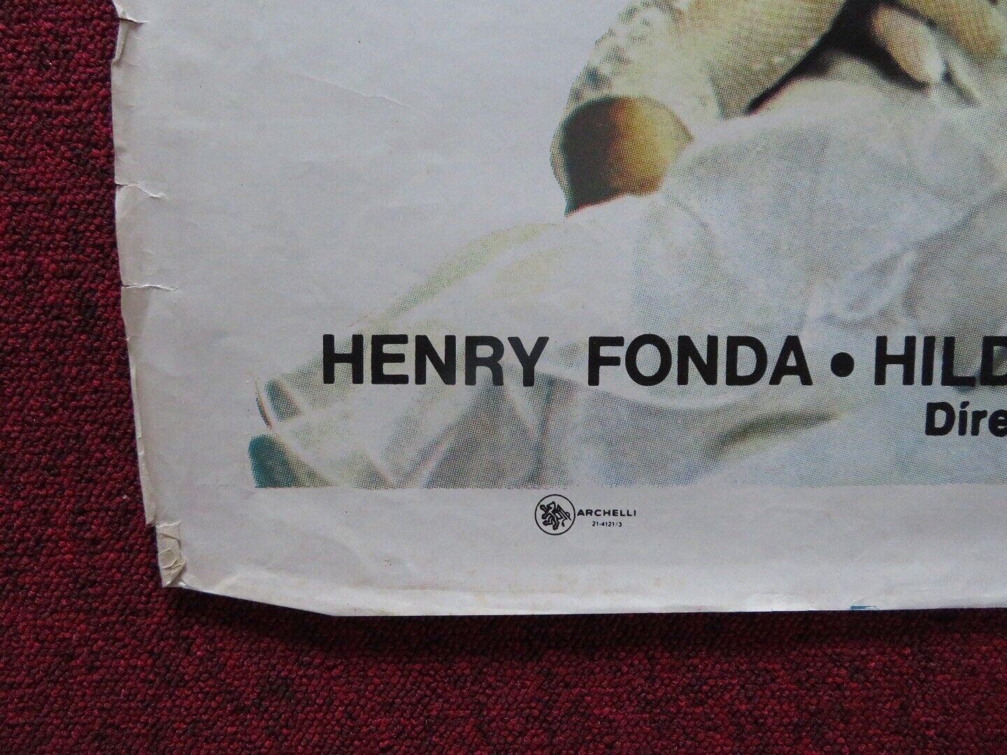 FEDORA ARGENTINA ONE SHEET POSTER WILLIAM HOLDEN MARTHE KELLER 1978 - Rendezvous Cinema