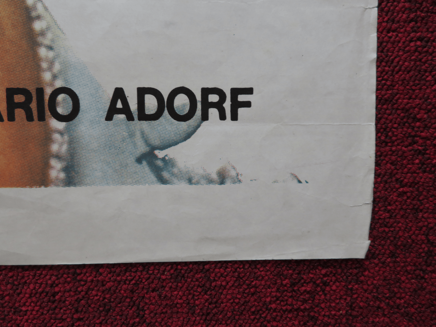 FEDORA FOLDED ARGENTINA ONE SHEET POSTER HENRY FONDA MICHAEL YORK 1978 Rendezvous Cinema Movie posters