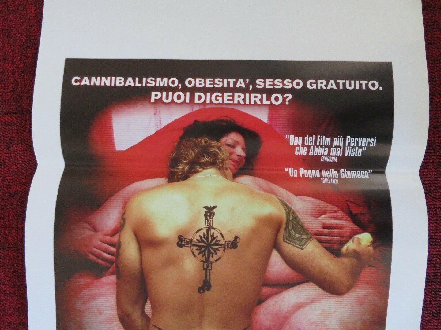 FEED ITALIAN LOCANDINA (27.5"x13") POSTER ALEXO'LOUGHLIN PATRICK THOMPSON 2005 - Rendezvous Cinema