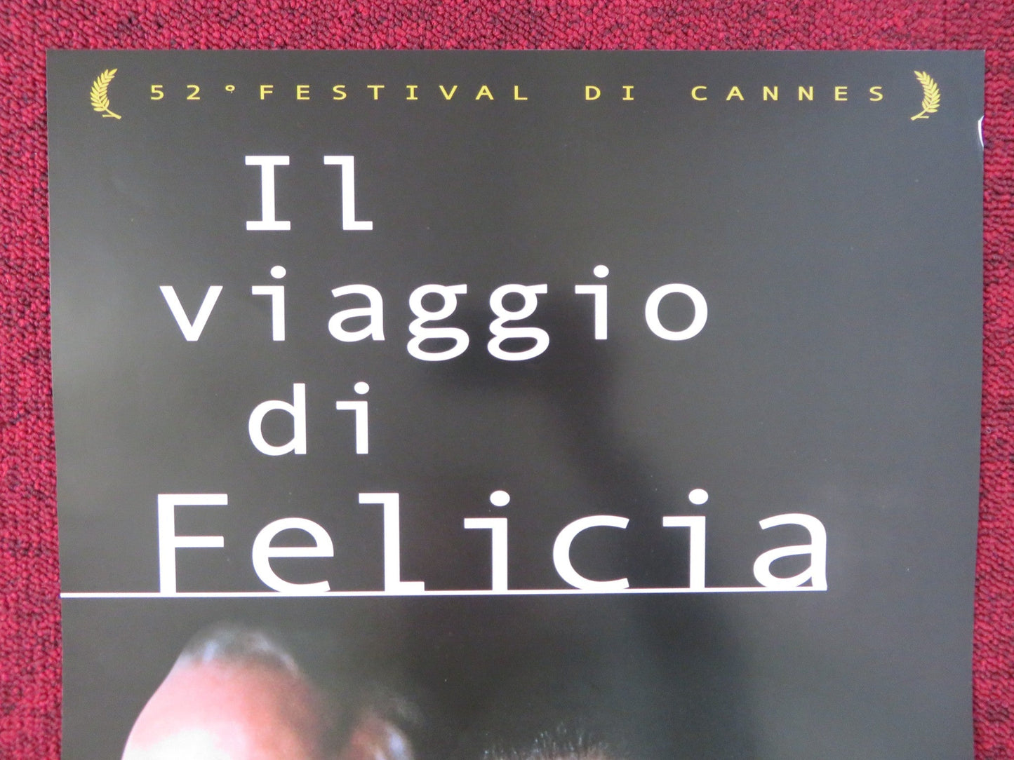 FELICIA'S JOURNEY ITALIAN LOCANDINA POSTER BOB HOSKINS ELAINE CASSIDY 1999 Rendezvous Cinema Movie posters