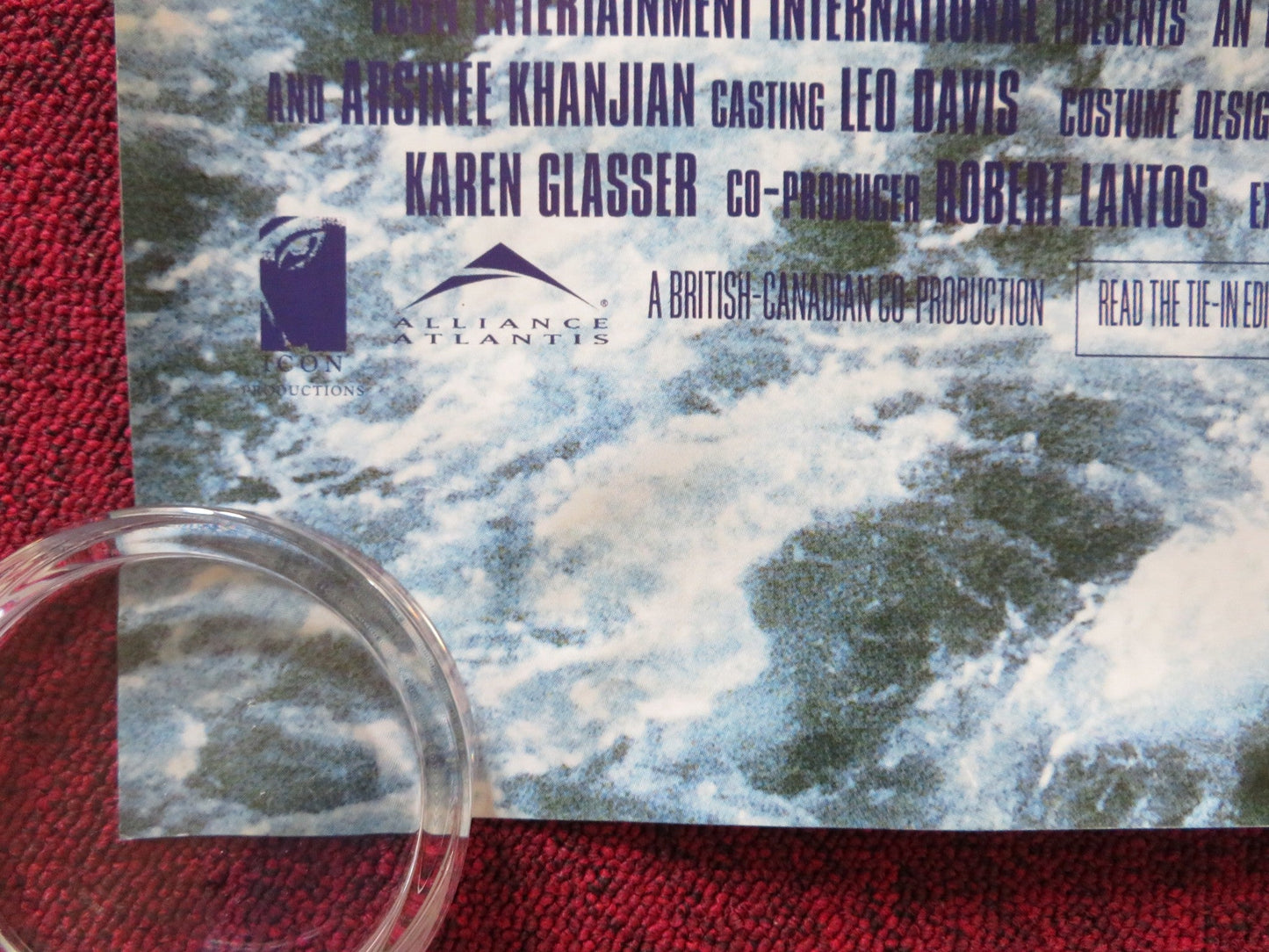 FELICIA'S JOURNEY UK QUAD (30"x 40") ROLLED POSTER BOB HOSKINS E. CASSIDY 1999 Rendezvous Cinema Movie posters