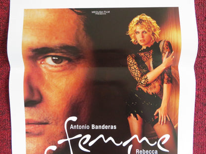 FEMME FATALE ITALIAN LOCANDINA POSTER ANTONIO BANDERAS R. ROMIJN - STAMOS 2002 Rendezvous Cinema Movie posters