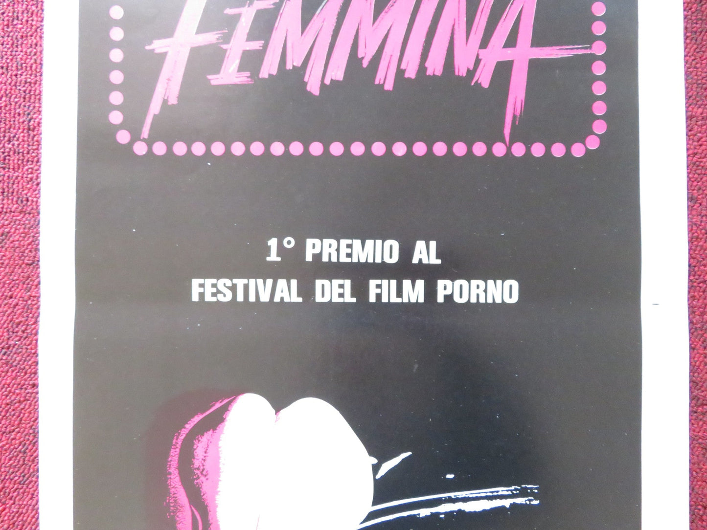FEMMINA ITALIAN LOCANDINA POSTER MONICA GUERRITORE ALBERTO DI STASIO 1998 Rendezvous Cinema Movie posters