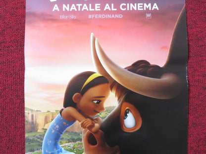 FERDINAND ITALIAN LOCANDINA POSTER JOHN CENA LILY DAY 2017 Rendezvous Cinema Movie posters