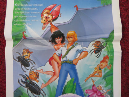 FERNGULLY: THA LAST RAINFOREST ITALIAN LOCANDINA POSTER TIM CURRY 1993 Rendezvous Cinema Movie posters