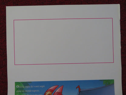 FERNGULLY: THA LAST RAINFOREST ITALIAN LOCANDINA POSTER TIM CURRY 1993 Rendezvous Cinema Movie posters