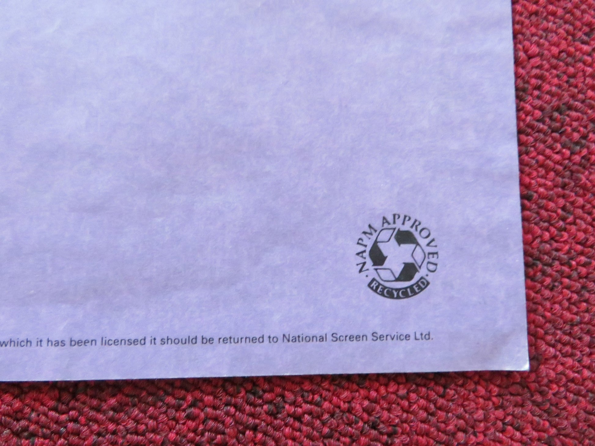 FERNGULLY: THE LAST RAINFOREST QUAD POSTER FOLDED TIM CURRY S.MATHIS 1992 Rendezvous Cinema Movie posters