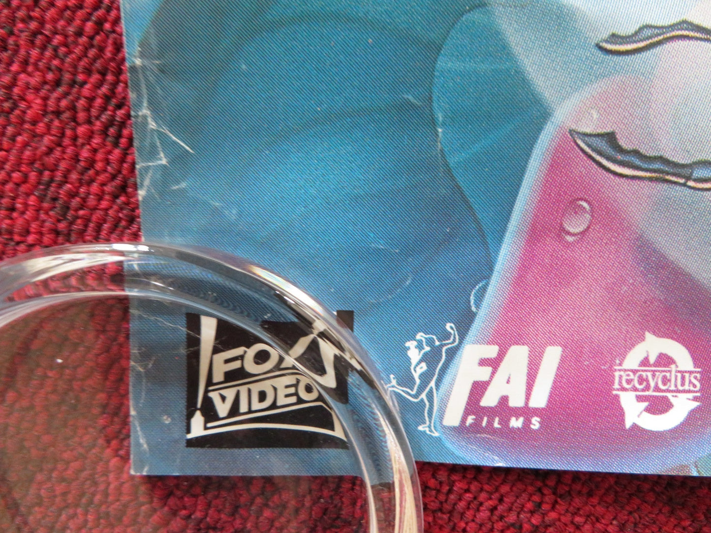 FERNGULLY: THE LAST RAINFOREST VHS VIDEO POSTER ROLLED TIM CURRY S.MATHIS 1992 Rendezvous Cinema Movie posters